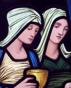 A detail from the Burne Jones windows